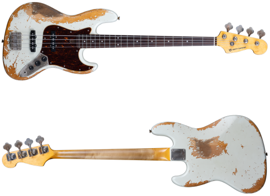 Unity Guitars Jazz Bass Vintage Sonic Gray